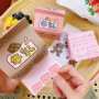 Cute cartoon milk carton sticky paper on Instagram